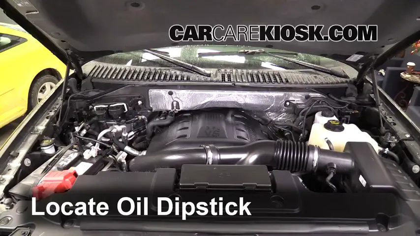 2015 Ford Expedition Platinum 3.5L V6 Turbo Oil Check Oil Level